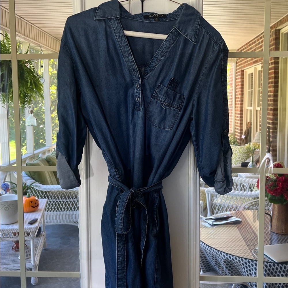 Velvet Heart Blue Denim Dress